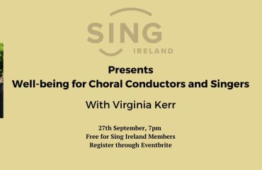 Wellbeing for Choral Directors and Singers